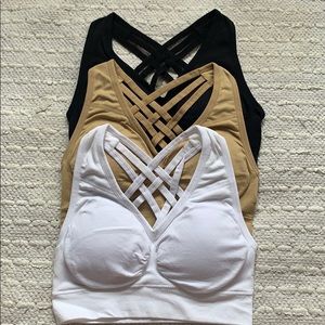 bundle of paddled bras